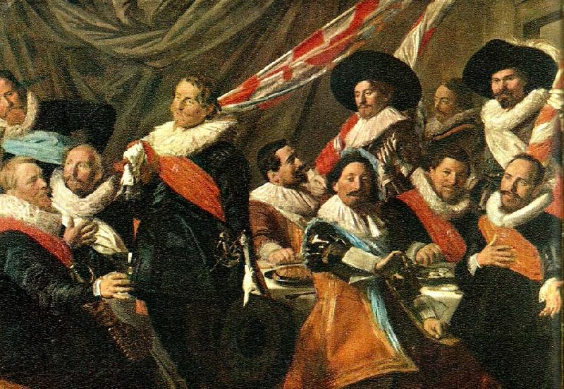Frans Hals officerarna France oil painting art